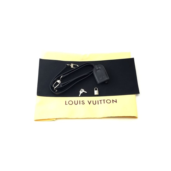 Louis Vuitton, Speedy, Unisex Tas, Grijs Zwart, 55 cm