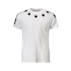 Givenchy, Heren T-Shirt, Wit Stars