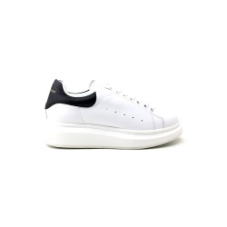 Alexander Mcqueen, Heren Sneakers, Wit Zwart Oversized