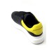 Alexander Mcqueen, Heren Sneakers, Zwart Geel Oversized