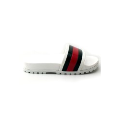 Gucci, Heren Slippers, Wit