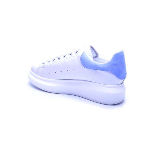 Alexander Mcqueen, Dames Sneakers, Wit Blauw