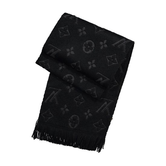 Louis Vuitton, Unisex Sjaal, Zwart