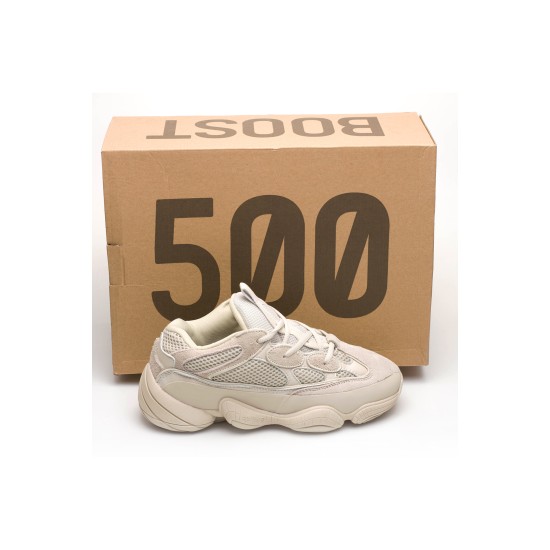 Adidas, Yeezy 500, Dames Sneakers, Beige,