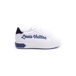 Louis Vuitton, Women Sneakers, Time Out, White Darkblue