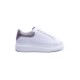 Alexander Mqueen, Women Sneakers, White Grey