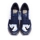 Valentino, Men's Garavani  Sneaker, Dark Blue Camouflage