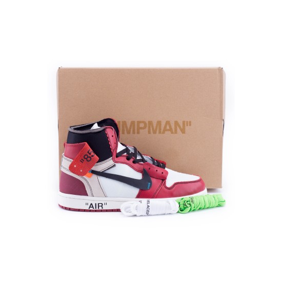 Nike, Air Jordan 1 High,  Men's Sneaker, Red