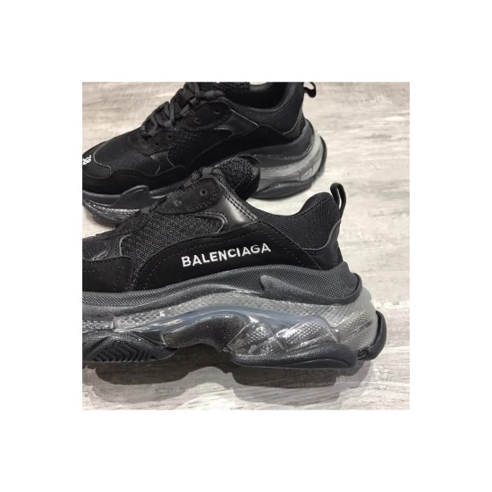 Balenciaga, Triple S, Women's Sneaker, Black