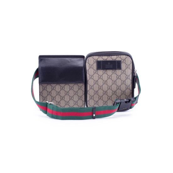 Gucci, Unisex Belt Bag, GG Brown