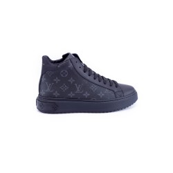 Louis Vuitton, Men's High Top Sneaker, Navy