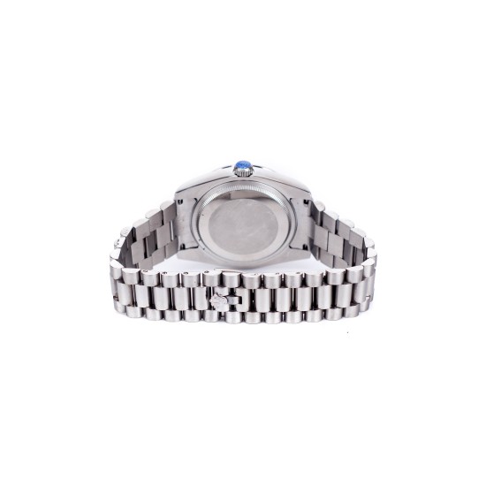 Rolex, Men's Watch, Day Date, Diamond, 36mm, Silver