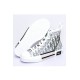 Christian Dior, B23, Men's High Top Sneaker, White