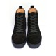 Christian Louboutin, Men's High Top Sneaker, Black