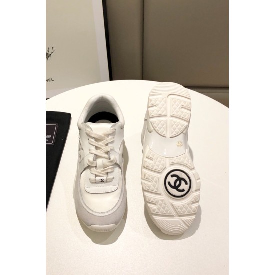 Chanel, Women's Sneaker, White