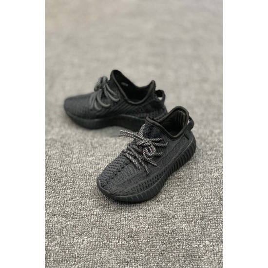 Adidas, Yeezy 350, Kid's Senaker, Black