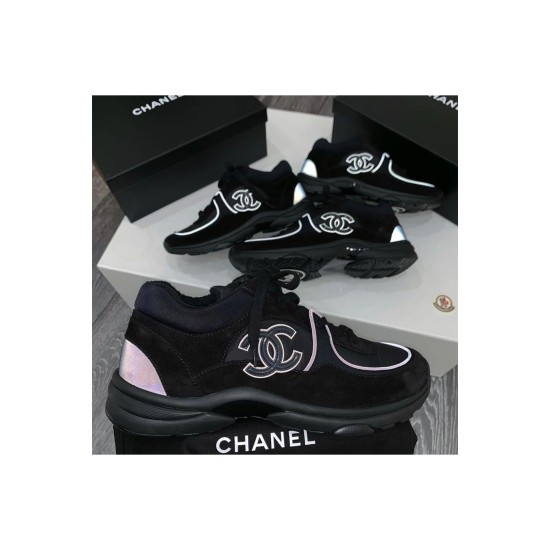 Chanel, Men's Sneaker, Black