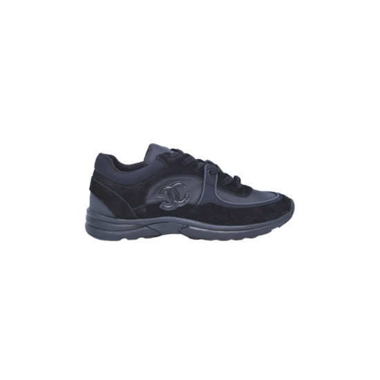 Chanel, Men's Sneaker, Black Reflective