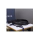 Christian Dior, Unisex Oblique Saddle Bag, Black