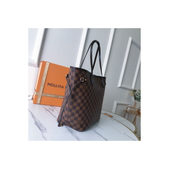 Louis Vuitton, Neverfull, Women's Bag, Brown