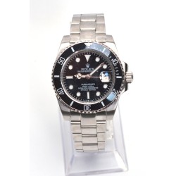 Rolex, Heren Horloge, Submariner Black Ceramic Tachymeter Black Dial