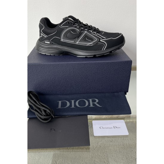 Christian Dior, B30, Men's Sneaker, Black